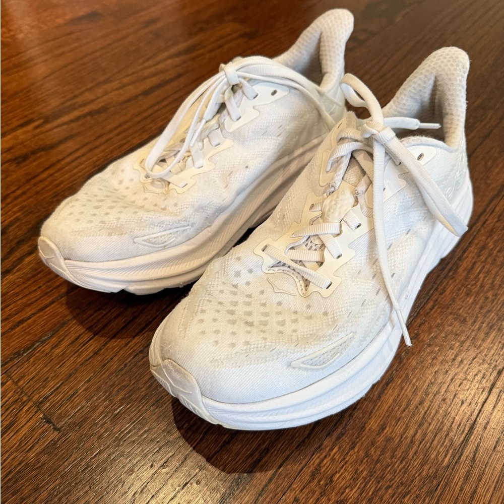 Hoka White Women's Sneakers
